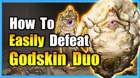 Easily Defeat Godskin Duo Elden Ring Youtube