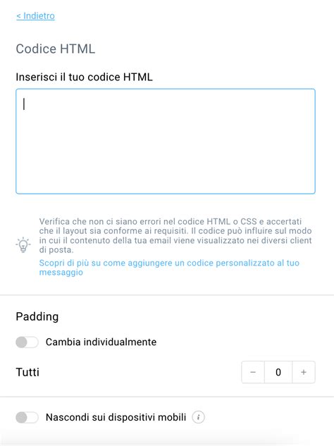 Come Aggiungere Un Blocco Html Personalizzato