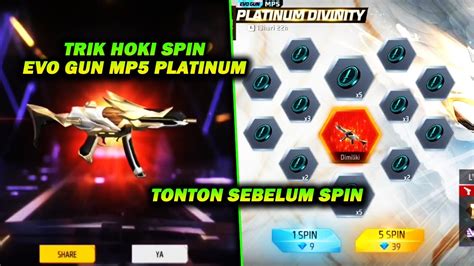 Trik Spin Evo Gun Mp Platinum Divinity Terbaru Ff Cara Mendapatkan