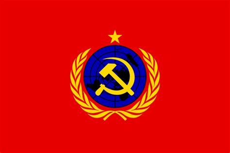 Flag of the Chinese Soviet Republic but made with parts from the flags ...