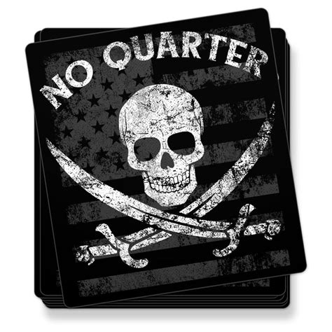 No Quarter Sticker Maga