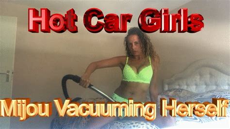 Mijou Vacuuming Herself Hot Car Girls Clips Sale