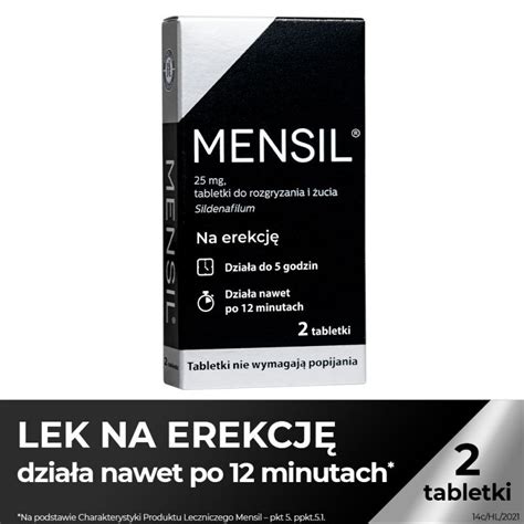 Mensil Mg Potencja Lek Na Erekcj Poprawa Potencji M Czyzn