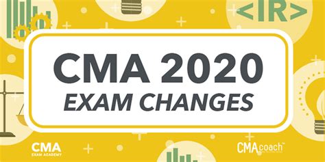 Cma Exam Changes Coming In Cma Coach Certified Management