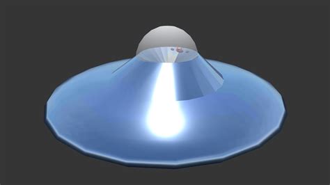 3d Ufo 3d Model Obj Turbosquid 2097396