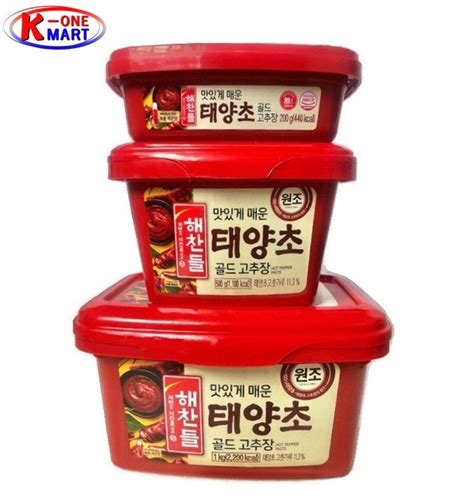 Cj Haechandle Gochujang Red Hot Chili Pepper Paste In G G Kg Lazada Ph