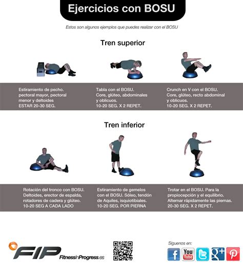 Ejercicio Con Bosu Rutinas De Entrenamiento Ejercicios De