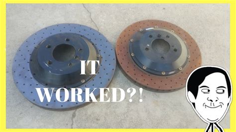 Easiest Way To Remove Rust From Rotors Disk Brakes Youtube