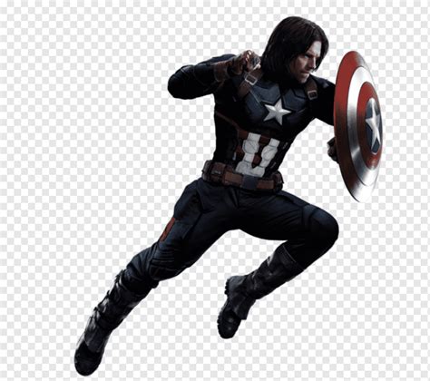 Capitão América E Os Vingadores Bucky Barnes Falcão Viúva Negra