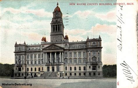 Old Wayne County Building | Postcards — Historic Detroit