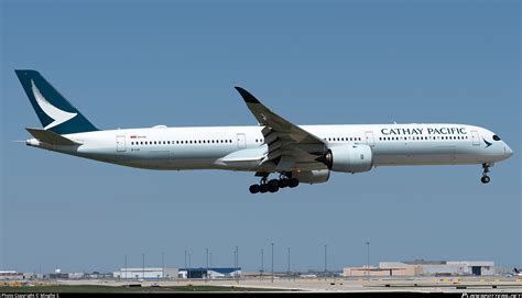 B LXI Cathay Pacific Airbus A350 1041 Photo By Mingfei S ID 1599601