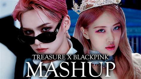 TREASURE X BLACKPINK Bona Bona X Kill This Love MASHUP YouTube