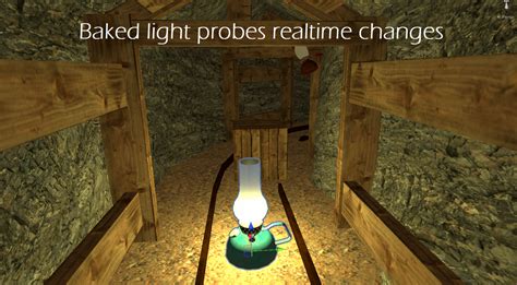 Unity3D Realtime Changes In Baked Light Probes General Development