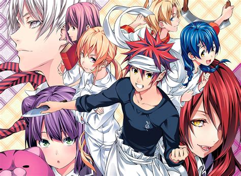 Food Wars Shokugeki No Soma Anime Portrait Erina Nakiri Women