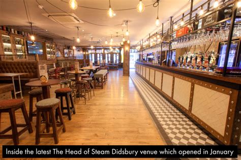 Inside The Head Of Steam Didsbury With Caption Camerons Brewery