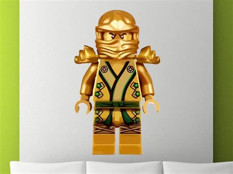 Handmade Reusable Removable Wall Decal Ninjago Lloyd By Ninjaworld 24