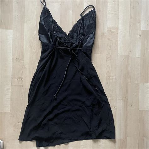 Vintage 90s Lingerie Babydoll Dress Sheer Bottom Depop