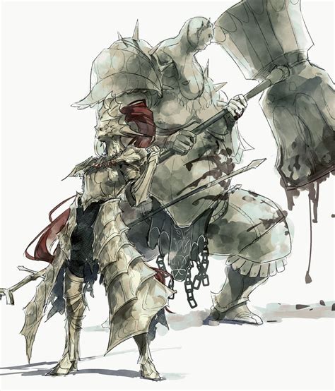 Dragon Slayer Ornstein And Executioner Smough Dark Souls And 1 More