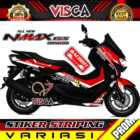 Jual Striping Nmax Variasi Stiker Sticker Striping Variasi Lis