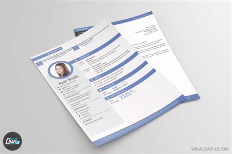 Plantilla De Cv Force Creador De Cv Crear Cv Craftcv