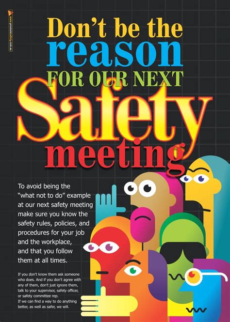 13 Best Safety Posters Images On Pinterest Office Safety Safety In