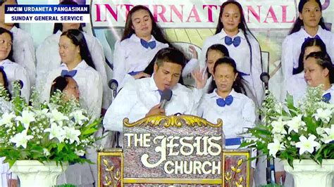 Jmcim Urdaneta Pangasinan Live Streaming Of Sunday General Service