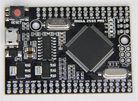 Плата контроллер Arduino Mega 2560 PRO CH340G ATMEGA2560 16AU Embed