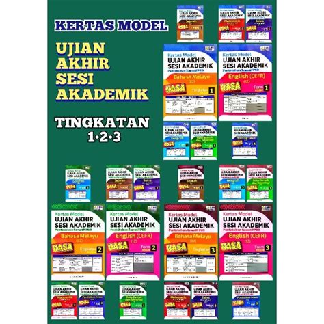 Buku Latihan Kertas Model Ujian Akhir Sesi Akademik Pentaksiran