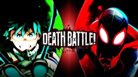 Izuku Midoriya Vs Miles Morales Boku No Hero Academia Vs Marvel Death