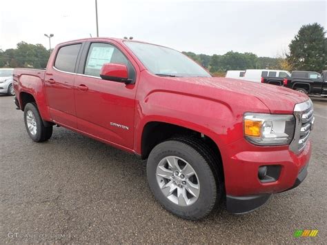 Red Quartz Tintcoat 2018 Gmc Canyon Sle Crew Cab 4x4 Exterior Photo 123171285