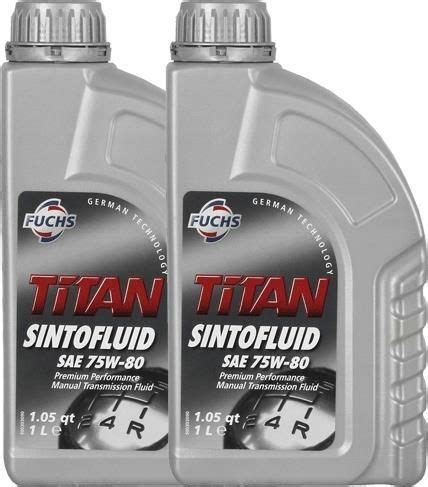 Olej Przekładniowy Fuchs Titan Sintofluid 75W80 2L Opinie i ceny na