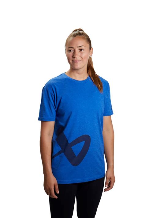 Bauer T Shirt Side Icon Jr Blue Hockey Store