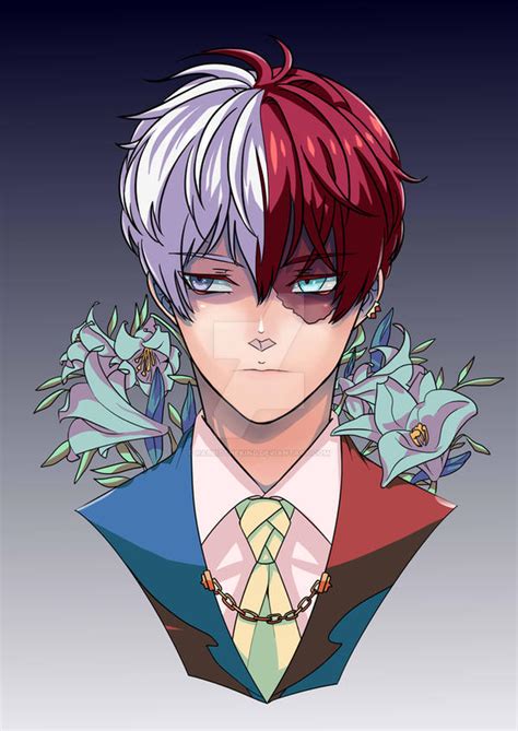 MHA Villain Deku X Todoroki