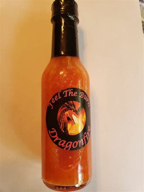 Dragonfire Feel The Burn Hot Sauce