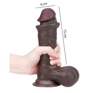 Dildo Realista Negro 15cm Eclipse Sex Shop En Quito Y Guayaquil