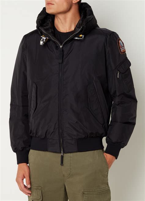 Parajumpers Gobi Core Gewatteerd Jack Met Donsvulling • Zwart • De