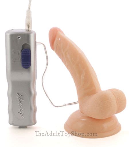 Inch Whopper Small Vibrating Strap On Dildo Theadulttoyshop