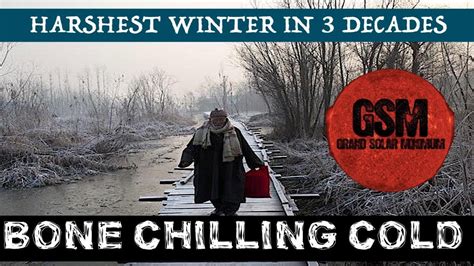 Bone Chilling Cold Harshest Winter In 3 Decades Kashmir GSM The