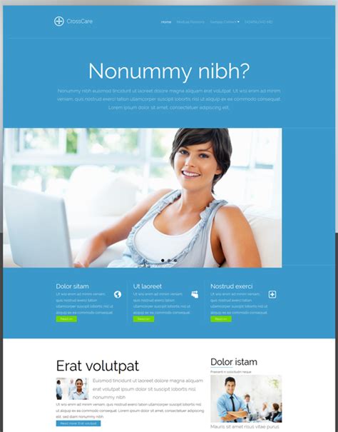 Health And Medical WordPress Joomla Themes Site Bloom