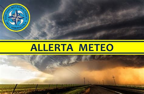 Allerta Meteo Allarme Dell Aeronautica Militare Tempesta Sull Italia