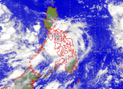 Tropical Cyclones In Track And Satellite Picture Of Severe