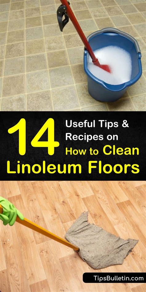 How To Clean Linoleum Floors With Ground In