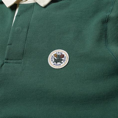 Aimé Leon Dore Kanga Rugby Shirt Green End