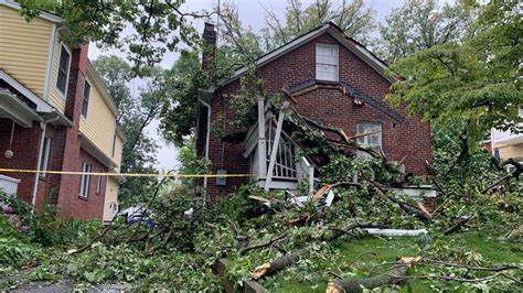 2 Tornadoes Touched Down In Dc Area Tornado