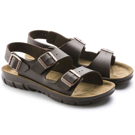 Birkenstock Kano Men Sandals Double Buckle Brown Sanitariaweb