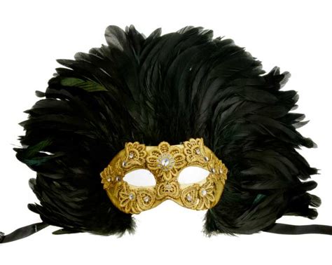 Masque Venitien Colombine Macramé de Venise à Plumes Feminin 232