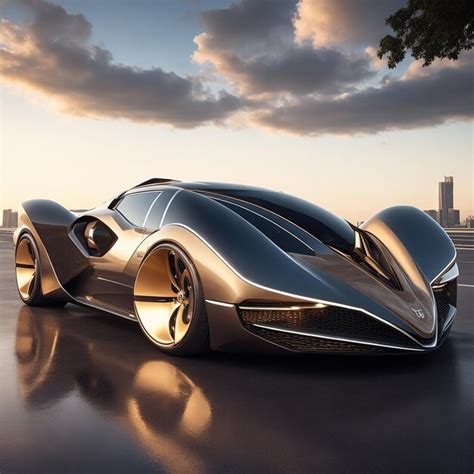 Premium Ai Image Futuristic Luxury Car