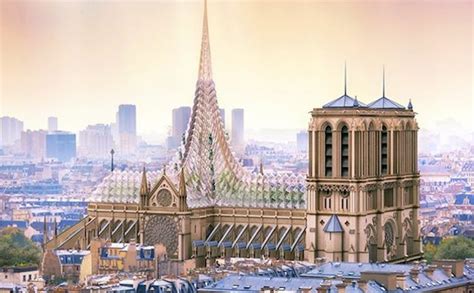 Look At New Eco Friendly Rooftop Designs For Notre Dame Cathedral With