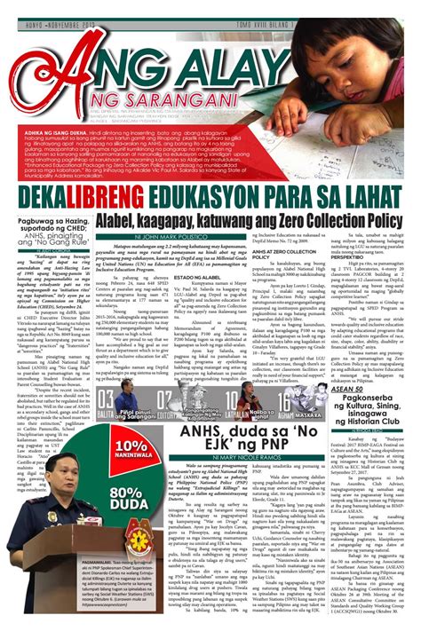 Balitang Pang Edukasyon Sa Dyaryo