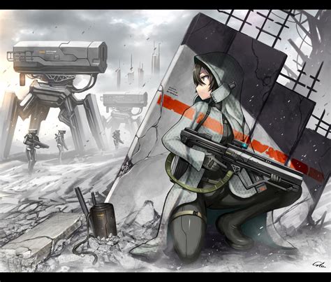 4587012 Original Characters Anime Anime Girls Gia Weapon Rare